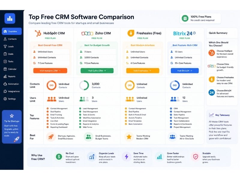startup CRM lead management software
