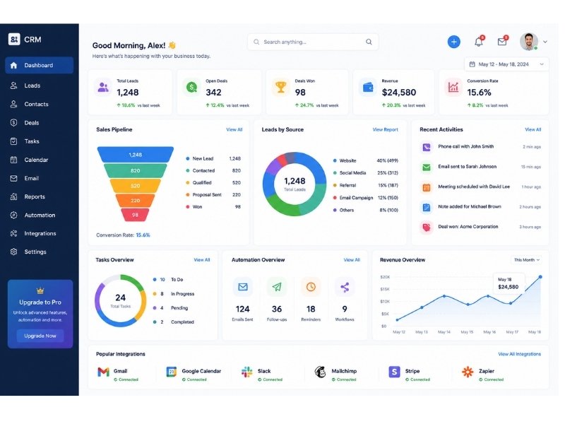 customer relationship management system